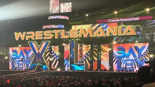 Wrestlemania 40 bayley and iyo sky entrance live