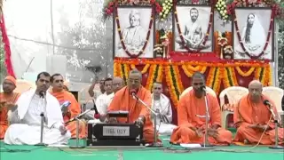 Ramakrishna Sharanam - Bhajan in Annual Spiritual Retreat 26 Jan 2012