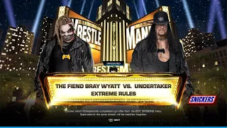 Undertaker vs The Fiend At Wrestlemania