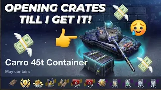 Opening Carro 45t Containers + First Battle ⚔️ WOTB ⚡ WOTBLITZ | World of Tanks blitz