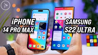 iPhone 14 Pro Max vs Samsung S22 Ultra, Which One is Better? Best Smartphone 2022 Comparison