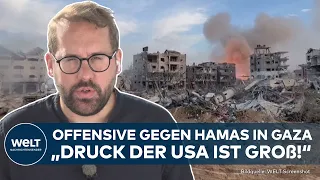 OFFENSIVE IN GAZA: Feuerpause? USA erhöhen Druck auf Israel im Kampf gegen Hamas