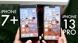 iPhone 13 Pro Vs iPhone 7+! (Comparison) (Review)