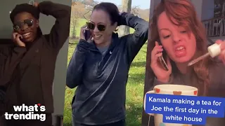 Kamala Harris’ ‘We Did It, Joe’ Meme Variations Taking Over TikTok