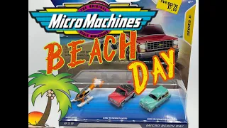 Micro Beach Day! 2021 Micro Machines Series 5. Unboxing & Review!