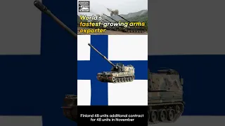 South Korea emerges as the world's fastest-growing arms exporter [Episode 1. K-9] #shorts