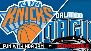 New York Knicks vs Orlando Magic [NBA JAM, 1993]