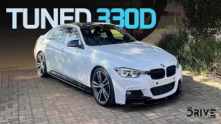 TUNED F30 330D with over 800NM of torque | The Drive Show Review