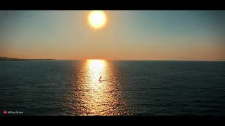 Rhodes Windsurf on Sunset! (4K)