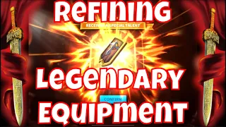 Refining Legendary Equipment - Rise of Kingdoms