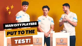 Laporte, Stones, and Grealish take the LeoVegas Challenges!