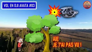 DRONE | Les FAILS commencent avec mon DJI AVATA ! CRASH dans les arbres !