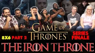 Game Of Thrones - 8x6 The Iron Throne [Part 2] - Group Reaction