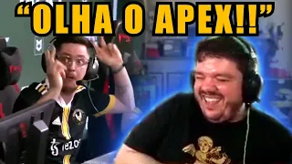 GAULES e MCH NÃO CONSEGUEM ENTENDER O APEX!! (Momentos Engraçados & Highlights) (Cs:Go)