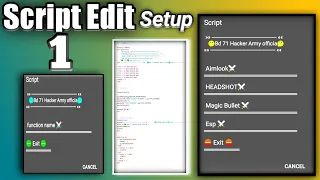 How To Edit Function Setup In Script | GG Script Multiple Edit Function Add #part1