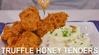 Honey Truffle Chicken Tenders | Pour Choices Kitchen