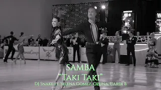 WDC World Professional Latin 2019 I Samba I DJ Snake - Taki Taki