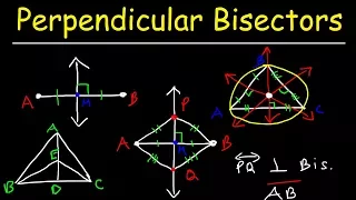 Perpendicular Bisector of a Line Segment and Triangle