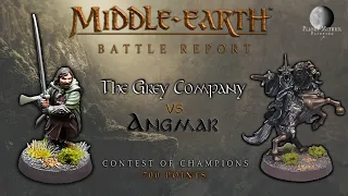 Middle Earth Battle Report: Grey Company Vs Angmar 700 Points