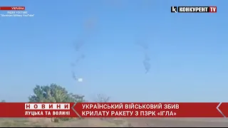 Український військовий збив крилату ракету з ПЗРК «Ігла»