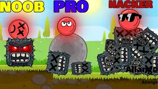 Red Ball 4 - NOOB vs PRO vs HACKER Mod Apk Hack