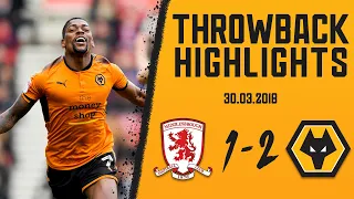 Nine men get three points! | Middlesborough 1-2 Wolves | Throwback highlights