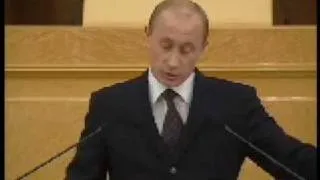 В.Путин.Послание ФС РФ.10.05.06.Part 2