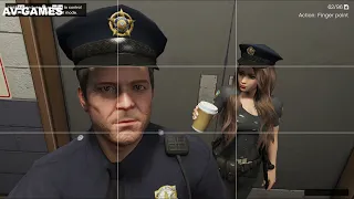 GTA 5 -  Best Police Girlfriend Mission! (Michael and Lisa)