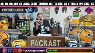 A Packers Fan Live Reaction to the Lions Drafting Jameson Williams