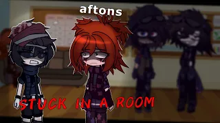 aftons stuck in a room || FNAF GACHA