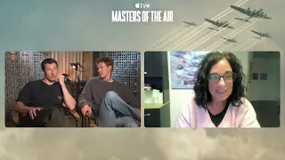 MASTERS OF THE AIR - AUSTIN BUTLER & CALLUM TURNER INTERVIEW(2024)