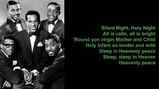 Silent Night by The Temptations (Lyrics)