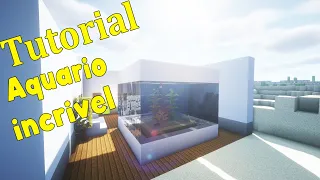 Minecraft Como construir um aquário bem bonito incrível