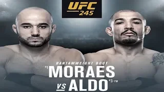 Jose' Aldo vs. Marlon Moraes