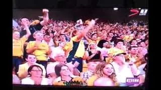 "Civilised" Australian Kids at the Bledisloe Cup don't like the All Blacks