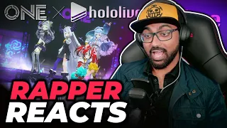 Rapper Reacts to Hololive - Riot Games ONE Opening Act 「POP/STARS」「THE BADDEST」3D Live Performance!