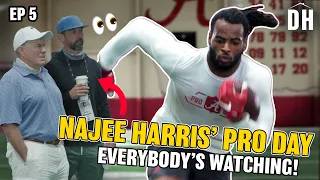 “I Was MAD!” All Access At ALABAMA Pro Day With Najee Harris! Jaylen Waddle Can't Run!?