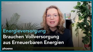 phoenix tagesgespräch mit Prof. Claudia Kemfert zur Gasversorgungskrise am 02.02.22