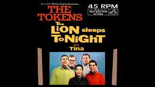 The Lion Sleeps Tonight & Tina(B-Side) -The Tokens Stereo 1961