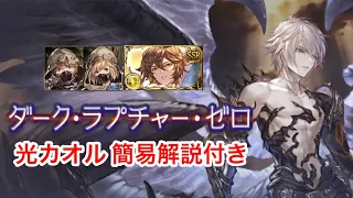 【グラブル・ルシゼロ】光カオスルーダー 与ダメ分速1.7億前後 簡易解説付き