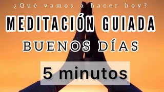 Meditación de la mañana 5 MINUTOS para iniciar el día ☀️ - MINDFULNESS