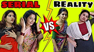 Serial Vs Reality pt-03 | Srimathi chimu | Srinidhi | Comedy