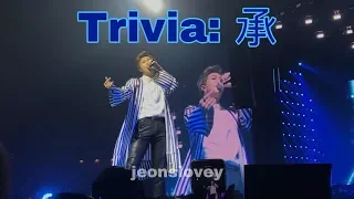 180916 Trivia: 承 - BTS 방탄소년단 Love Yourself Tour in Fort Worth Fancam