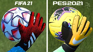 FIFA 21 or PES 21 - Graphics Comparison