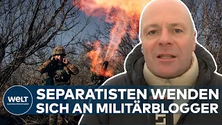 UKRAINE-KRIEG: Separatisten fordern Vergeltung! So mächtig sind russische Kriegsblogger | WELT Thema