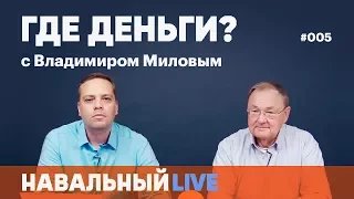 Где деньги? Эфир #005, 08.06. Гость — Михаил Крутихин