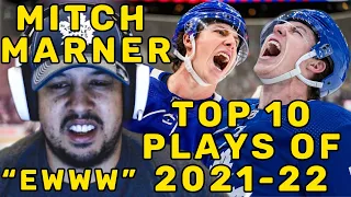 FINALLY REACTING To A LEAFS Video | Reacting To Mitch Marner Top 10 Plays From 2021-22