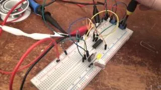 Op-Amp Current Source Driving LED