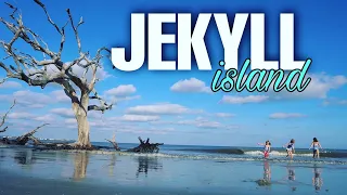JEKYLL ISLAND Georgia 🏖🌊 | Top 5 Beaches of Coastal Georgia| Driftwood Beach Jekyll Island
