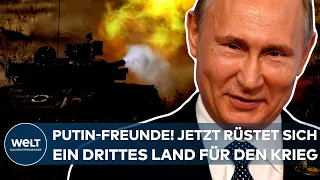 UKRAINE-INVASION: Putin-Freunde! Jetzt rüstet sich ein drittes Land für den Krieg